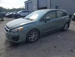 Salvage cars for sale at Duryea, PA auction: 2014 Subaru Impreza Premium