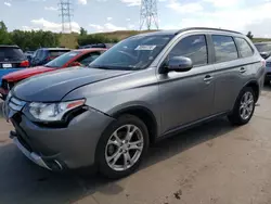 Mitsubishi salvage cars for sale: 2015 Mitsubishi Outlander SE