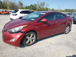 Salvage cars for sale at Leroy, NY auction: 2013 Hyundai Elantra GLS