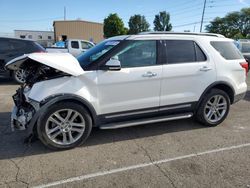 Ford salvage cars for sale: 2016 Ford Explorer Limited