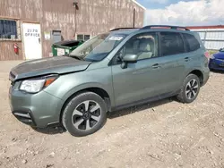 Salvage cars for sale at Rapid City, SD auction: 2018 Subaru Forester 2.5I Premium