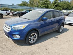 Salvage cars for sale at Davison, MI auction: 2019 Ford Escape SE