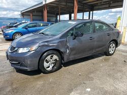 Salvage cars for sale at Riverview, FL auction: 2015 Honda Civic LX