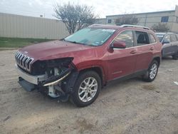 Salvage cars for sale at Wilmer, TX auction: 2017 Jeep Cherokee Latitude