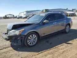 Salvage cars for sale at San Diego, CA auction: 2011 Honda Accord EXL