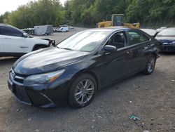 Salvage cars for sale at Marlboro, NY auction: 2017 Toyota Camry LE