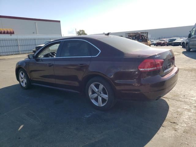 2013 Volkswagen Passat SE