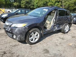 Salvage cars for sale at Austell, GA auction: 2014 Acura RDX Technology