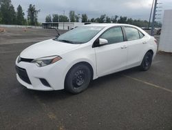 Salvage cars for sale at Portland, OR auction: 2014 Toyota Corolla L