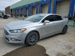 Salvage cars for sale from Copart Columbus, OH: 2017 Ford Fusion SE