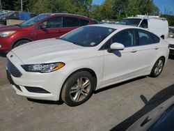 Ford salvage cars for sale: 2018 Ford Fusion SE