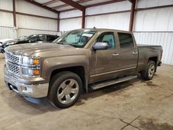 Salvage cars for sale at Pennsburg, PA auction: 2014 Chevrolet Silverado K1500 LTZ