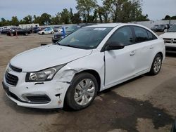 Chevrolet salvage cars for sale: 2016 Chevrolet Cruze Limited LS