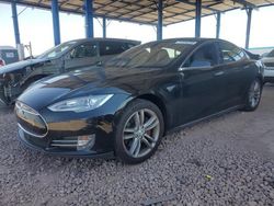 Salvage cars for sale at Phoenix, AZ auction: 2014 Tesla Model S