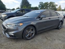 Salvage cars for sale at Finksburg, MD auction: 2017 Ford Fusion Sport