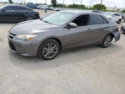 Toyota salvage cars for sale: 2015 Toyota Camry LE