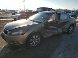 Salvage cars for sale at Indianapolis, IN auction: 2009 Honda Accord EXL