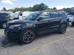 Salvage cars for sale at Sikeston, MO auction: 2015 Ford Explorer Sport