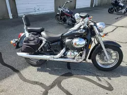 Salvage motorcycles for sale at Exeter, RI auction: 2002 Honda VT750 CDA