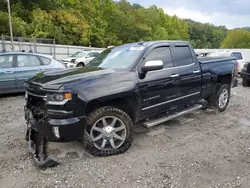 Salvage cars for sale from Copart Chicago: 2016 Chevrolet Silverado K1500 LTZ