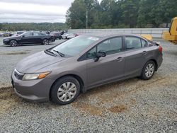 2012 Honda Civic LX en venta en Concord, NC