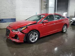 Salvage cars for sale at Ham Lake, MN auction: 2018 Hyundai Sonata Sport