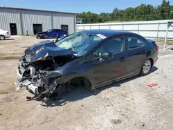 Salvage cars for sale from Copart Grenada, MS: 2012 Honda Civic LX