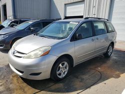 Salvage cars for sale at Savannah, GA auction: 2006 Toyota Sienna CE