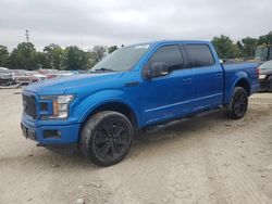 Ford salvage cars for sale: 2020 Ford F150 Supercrew