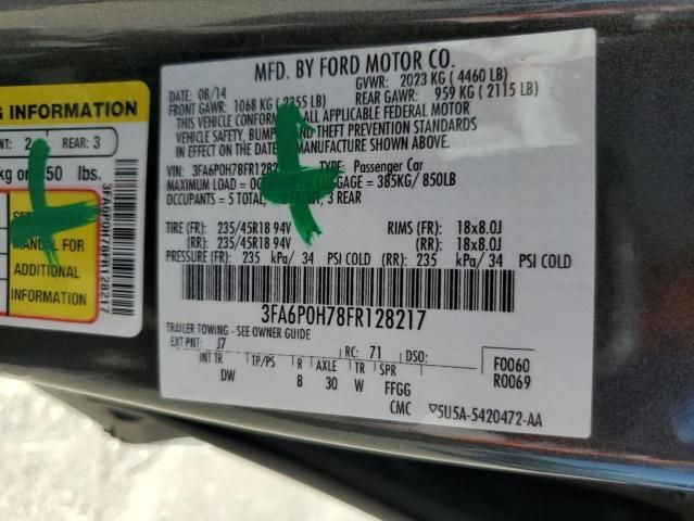 2015 Ford Fusion SE