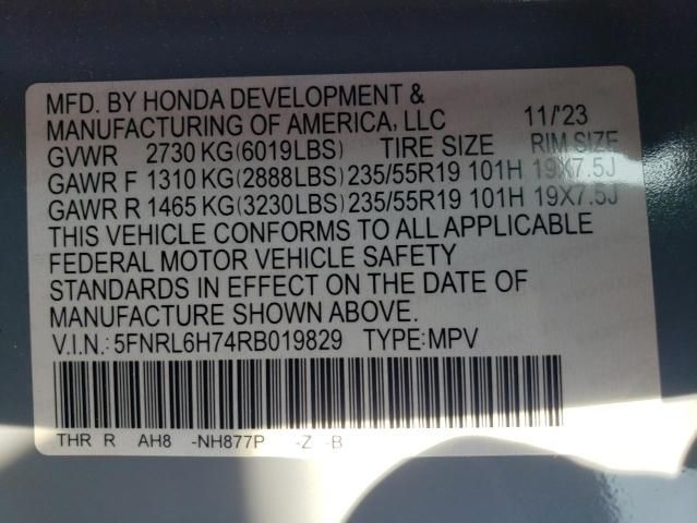 2024 Honda Odyssey Sport