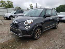 Salvage cars for sale at Lansing, MI auction: 2014 Fiat 500L Trekking