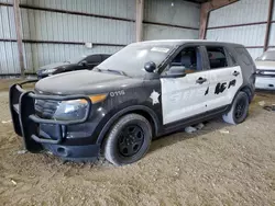 Salvage cars for sale at Houston, TX auction: 2014 Ford Explorer Police Interceptor