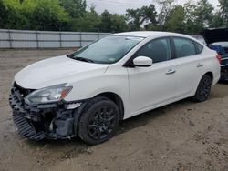 Nissan salvage cars for sale: 2016 Nissan Sentra S