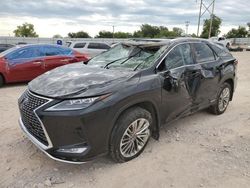 Salvage cars for sale from Copart Oklahoma City, OK: 2022 Lexus RX 450H L Luxury