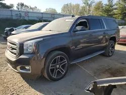 Salvage cars for sale at Davison, MI auction: 2016 GMC Yukon XL K1500 SLT