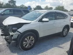 Salvage cars for sale at Walton, KY auction: 2014 Honda CR-V EXL