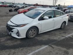 Salvage cars for sale at Van Nuys, CA auction: 2021 Toyota Prius Prime LE