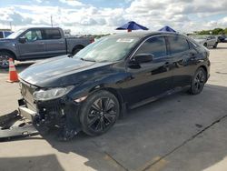 Salvage cars for sale at Grand Prairie, TX auction: 2018 Honda Civic EX