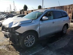 Salvage cars for sale at Wilmington, CA auction: 2016 Nissan Pathfinder S