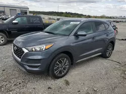 Salvage cars for sale at Earlington, KY auction: 2021 Hyundai Tucson Limited