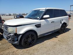 Salvage cars for sale at San Diego, CA auction: 2010 Land Rover Range Rover Sport LUX