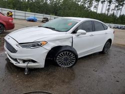 Salvage cars for sale at Harleyville, SC auction: 2018 Ford Fusion TITANIUM/PLATINUM