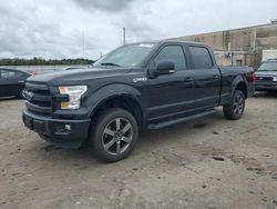 Salvage cars for sale at Fredericksburg, VA auction: 2015 Ford F150 Supercrew