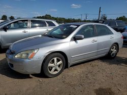 Salvage cars for sale at Hillsborough, NJ auction: 2003 Honda Accord EX