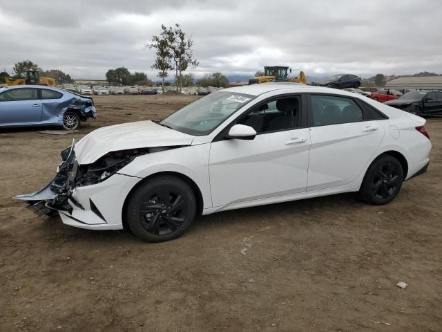 2023 Hyundai Elantra Blue