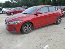 Salvage cars for sale at Ocala, FL auction: 2018 Hyundai Elantra SEL