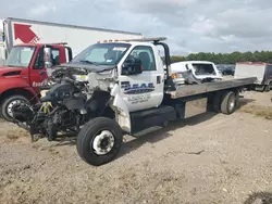 Salvage trucks for sale at Brookhaven, NY auction: 2015 Ford F650 Super Duty