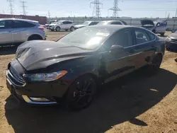 Ford salvage cars for sale: 2018 Ford Fusion SE