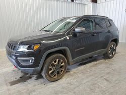 Jeep salvage cars for sale: 2018 Jeep Compass Trailhawk